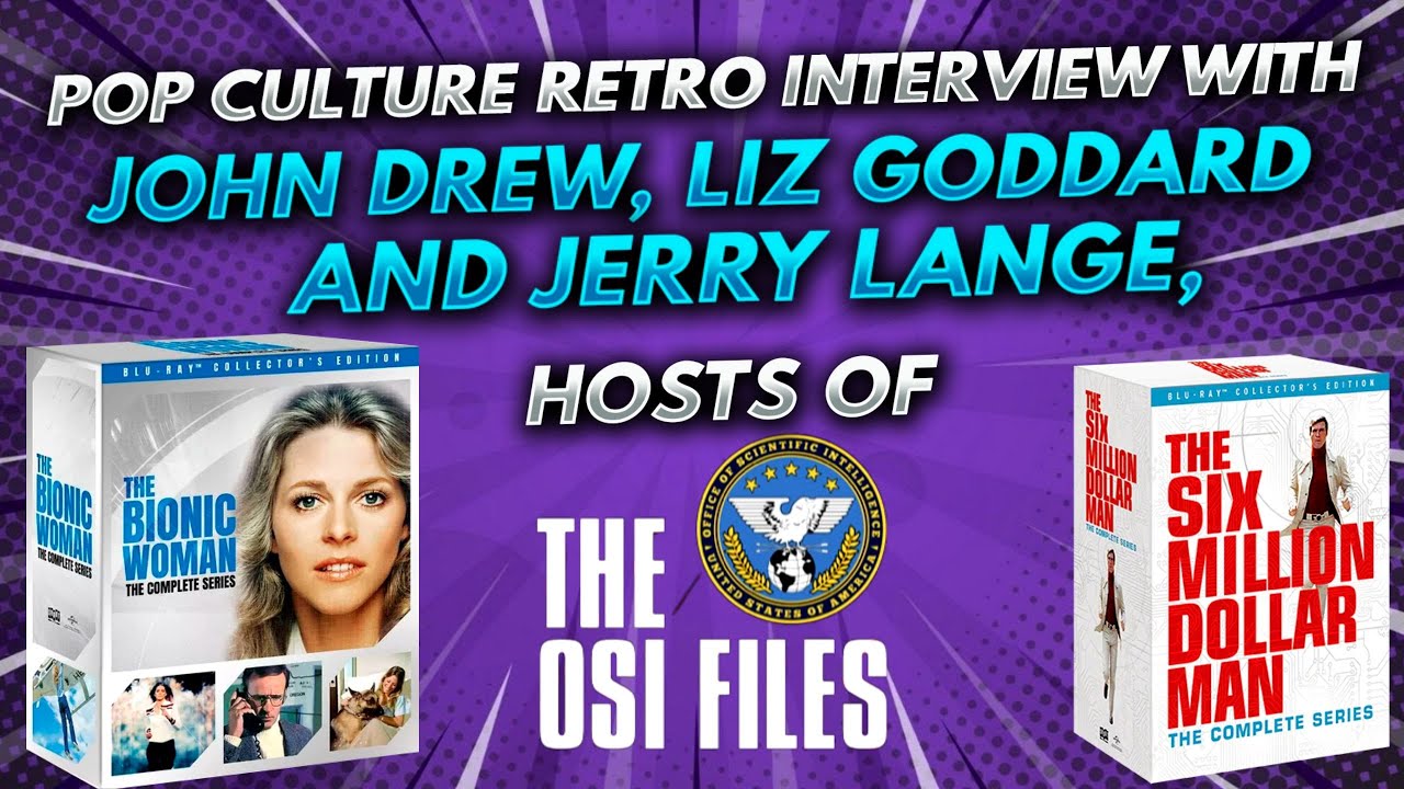 PopCultureRetr1's tweet card. Pop Culture Retro chats w/ hosts of the Six Million Dollar Man/Bionic...