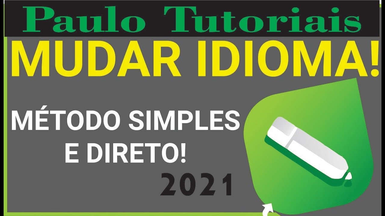 maximu2017's tweet card. MUDAR IDIOMA COREL DRAW 2020 ALTERAR IDIOMA DO COREL DRAW TROCAR...