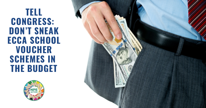 ElemMathChat's tweet card. This week, the Senate passed its version of a federal voucher bill. While it eliminates some of the most egregious features of the House version, in other ways it’s even more dangerous as it strips...