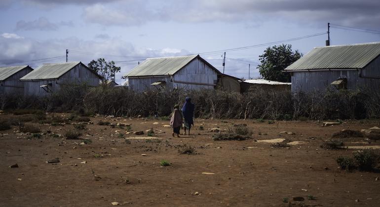 UN_News_Centre's tweet card. Somalia is facing a rapidly worsening drought emergency, with vast swaths of the country now parched after four failed rainy seasons, leaving millions at risk of hunger and displacement, UN humanit...