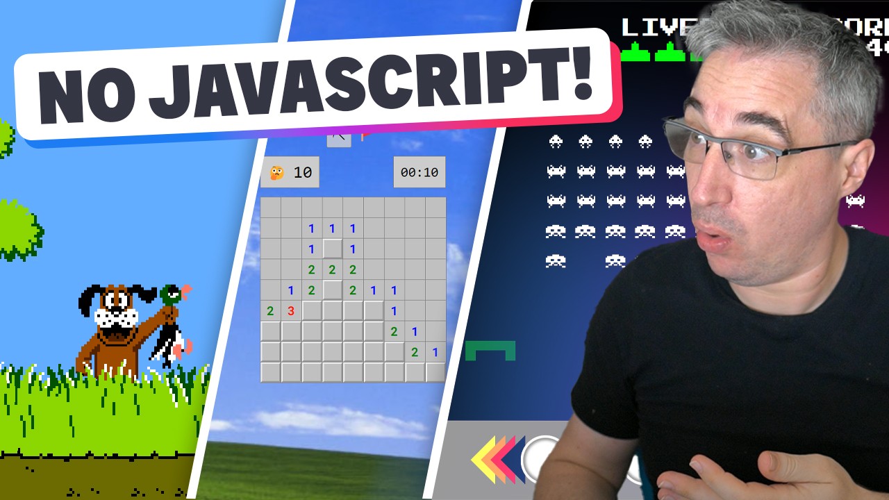 TusharSoni014's tweet card. And they say CSS isn't a programming language! CSS-only games are...