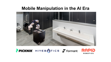 FormantInc's tweet card. Join PickNik for breakfast and industry presentations on the present and future of mobile manipulation.