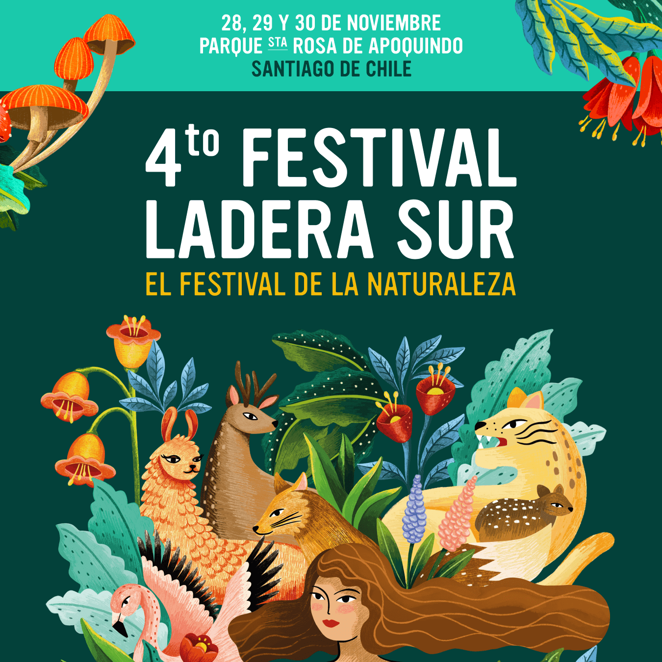 Orrego's tweet card. Este 28, 29 y 30 de Noviembre, no dejes de asistir al Festival Ladera Sur. Conoce todas las actividades y quienes se presentan aquí.