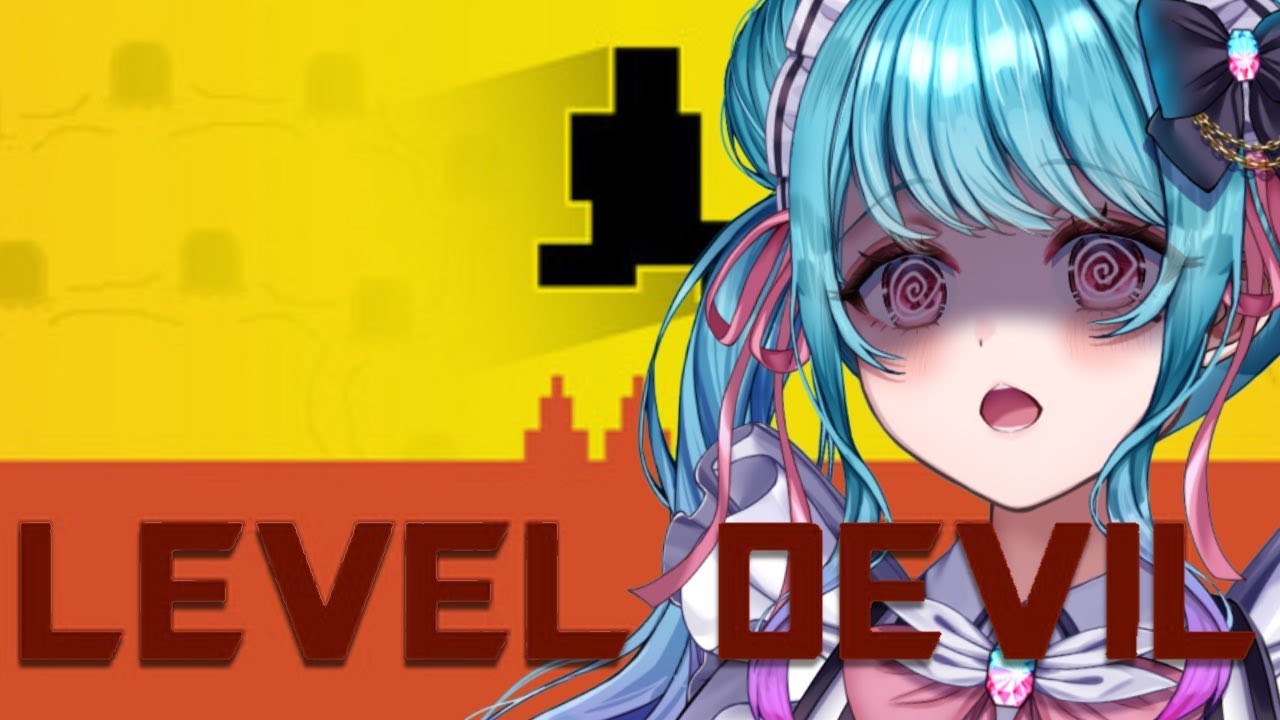 eieichanmusou's tweet card. 【 #leveldevil 】あくまの難易度ってほんとぉ❓【 バーチャルめいどりーみん】