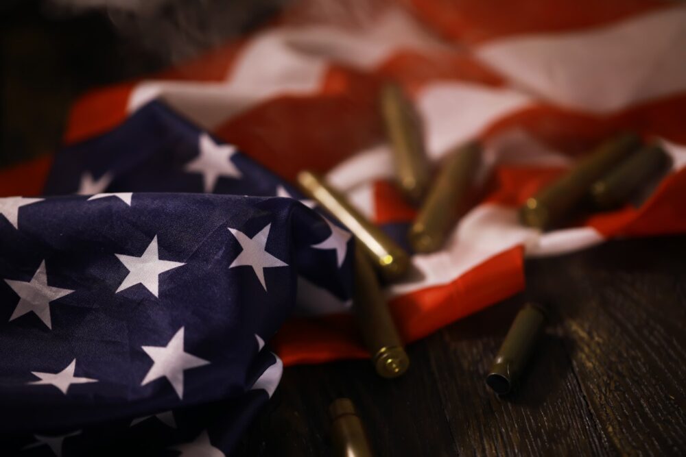 GNET_research's tweet card. Symbols and Scripts: Firearms as Artefacts of Extremist Violence