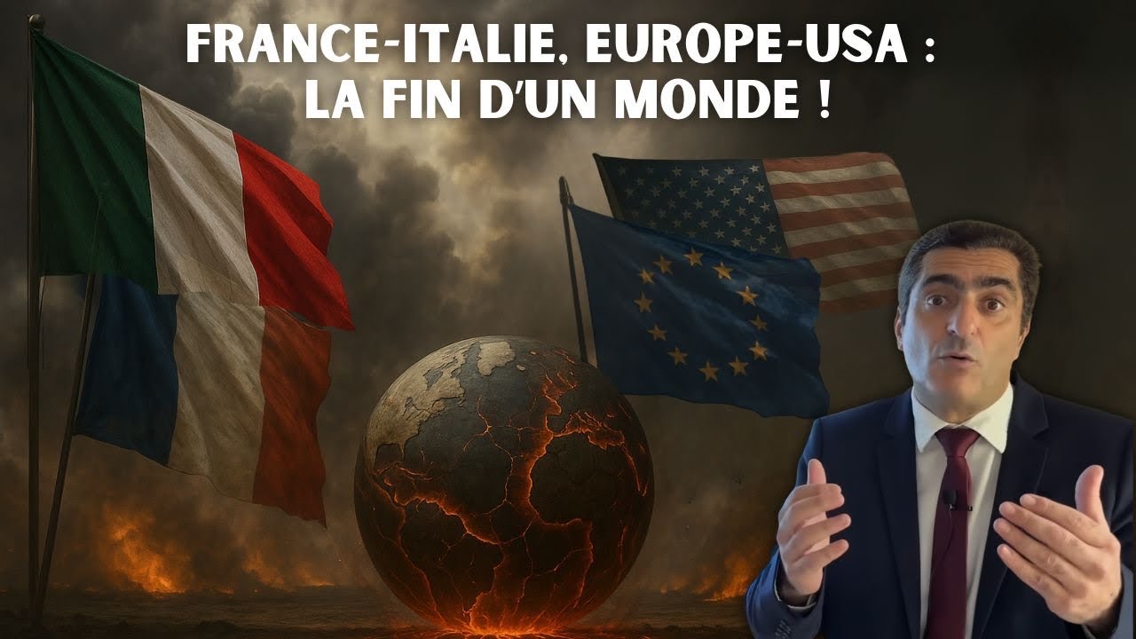 le_web_journal's tweet card. France-Italie, Europe-Etats-Unis : qui perd, qui gagne ?