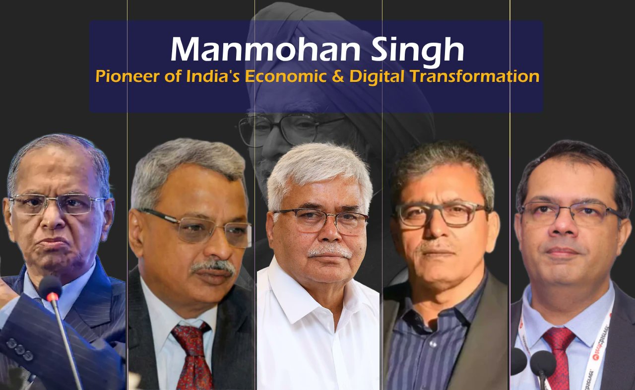 TechObservor's tweet card. While history rightly remembers Dr. Manmohan Singh as the architect of India's economic liberalisation in 1991, less is said about his significant contributions to the nation’s digital evolution,...