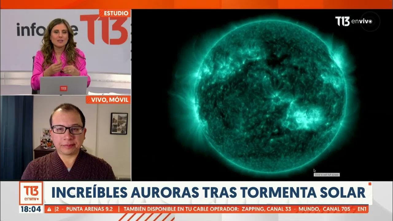 astroCIRAS's tweet card. Tormenta solar afecta a la Tierra: Se trata del mayor fenómeno de...