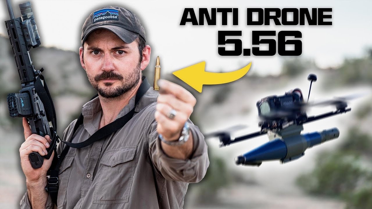 tacbaconpatches's tweet card. This ONE 5.56 Round Turns Any Rifle Into a Drone-KILLER