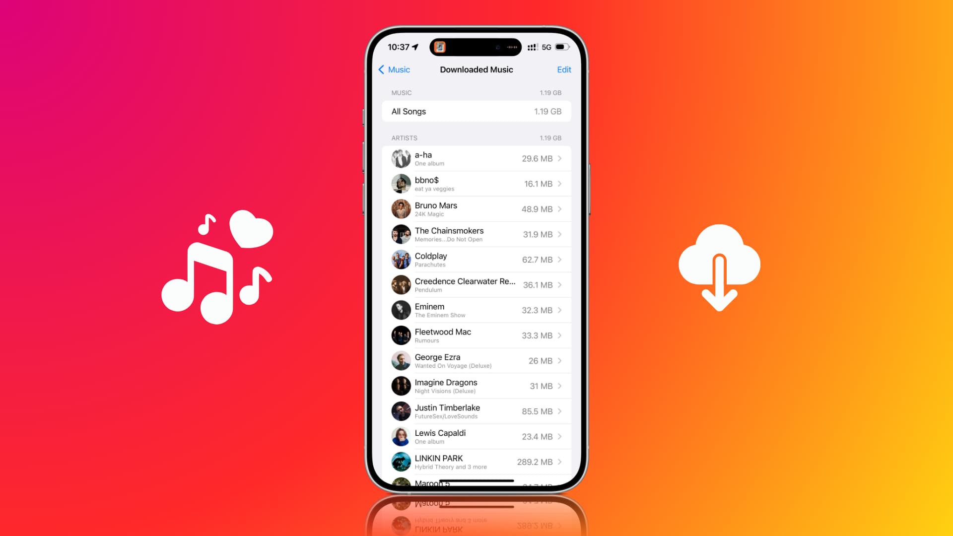 iDownloadBlog's tweet card. Learn how to use the Optimize Storage feature to manage how much space songs downloaded from Apple Music take up on your iPhone and iPad.