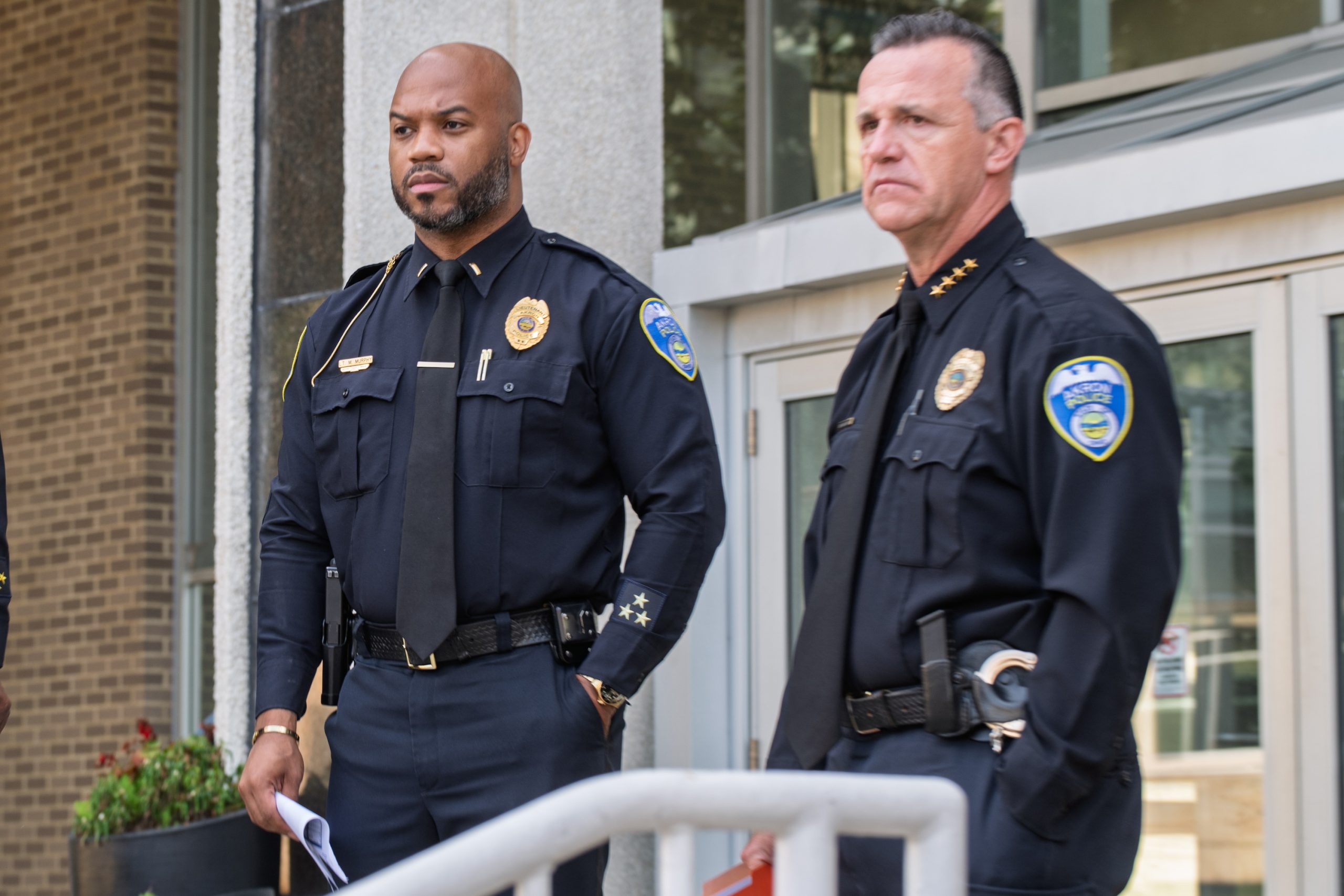 SignalAkron's tweet card. Lt. Michael Murphy alleges a city promotion exam policy is disproportionately applied to minority candidates.