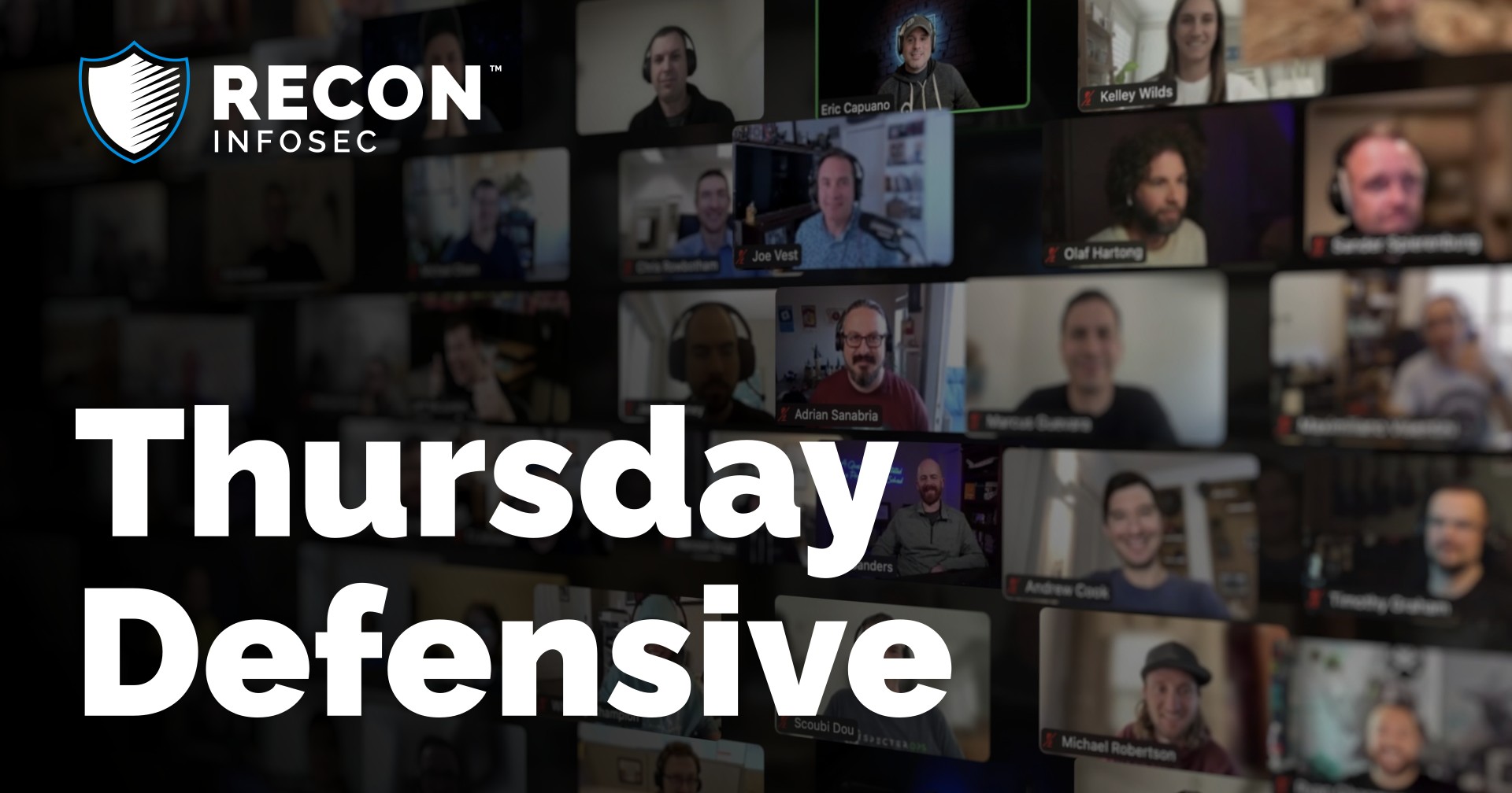 Recon_InfoSec's tweet card. Unscripted, commercial-free discussions between seasoned cybersecurity professionals, streamed live.