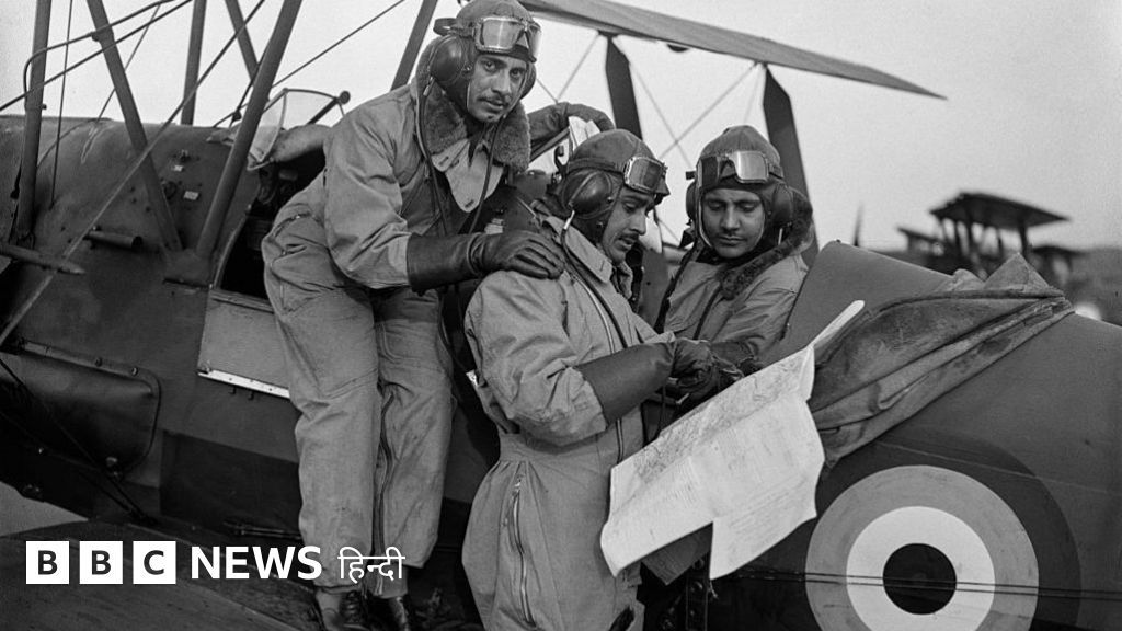BBCHindi's tweet card. भारतीय वायु सेना का गठन आठ अक्तूबर 1932 को गिनती के विमानों और पायलटों के साथ हुआ था. भारतीय वायुसेना दिवस पर पढ़िए इसके गठन और ऑपरेशनों की कहानी.