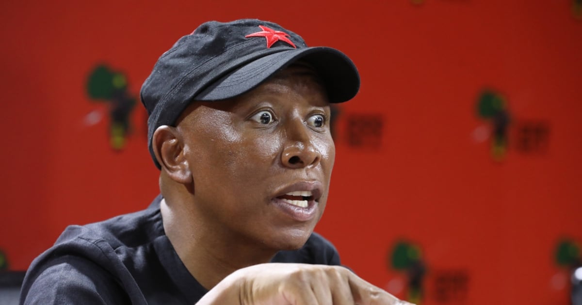 TimesLIVE's tweet card. Malema said he was at OR Tambo International Airport in Johannesburg when he received a letter four hours before his departure informing him he had been denied a visa.