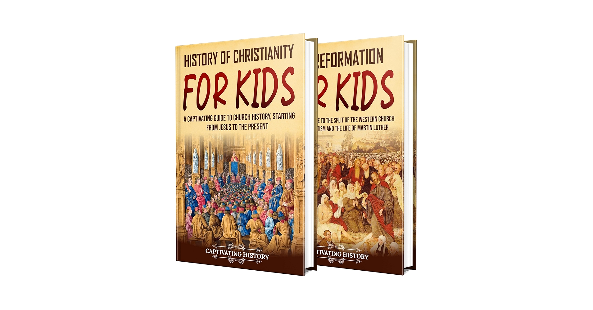CaptivHistory's tweet card. Give your child a 2-in-1 book that brings world-changing history to life through easy-to-understand stories and vivid images — perfect for curious young minds (ages 8–12). Ignite your child's...