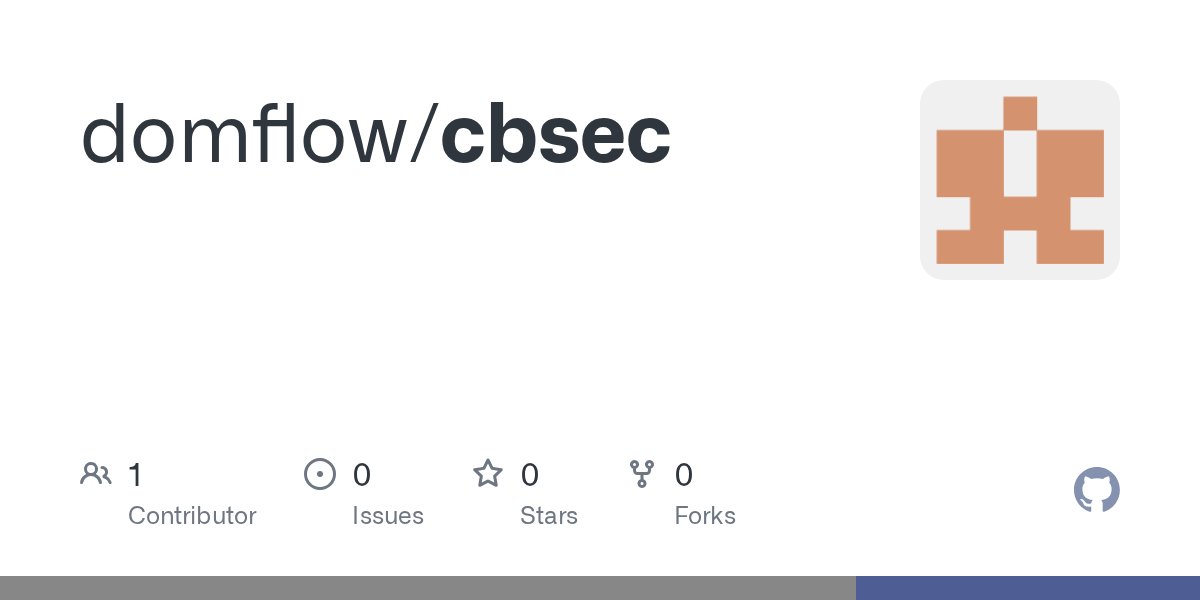 agreaterthan's tweet card. Contribute to domflow/cbsec development by creating an account on GitHub.