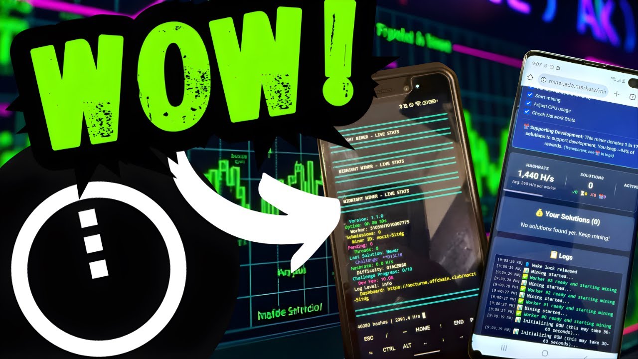 tacticalinvest_'s tweet card. How To Mine $NIGHT With Your Cellphone...It's SUPER EASY!