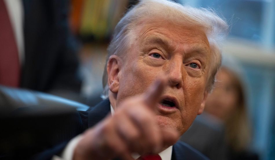 arusbridger's tweet card. The corporation must show it will not be cowed, unlike American broadcast media, and call the president’s bluff