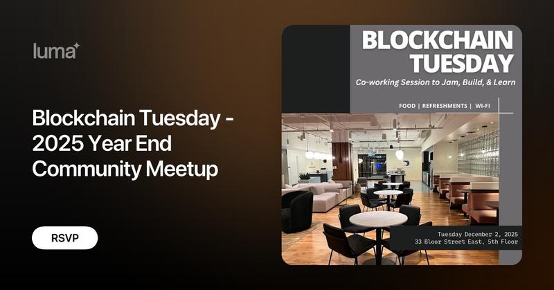Conflux_Network's tweet card. Blockchain Tuesday – End-of-Year Celebration Date: December 2nd, 2025 Join us for a special end-of-year Blockchain Tuesdays as we wrap up 2025 with good…
