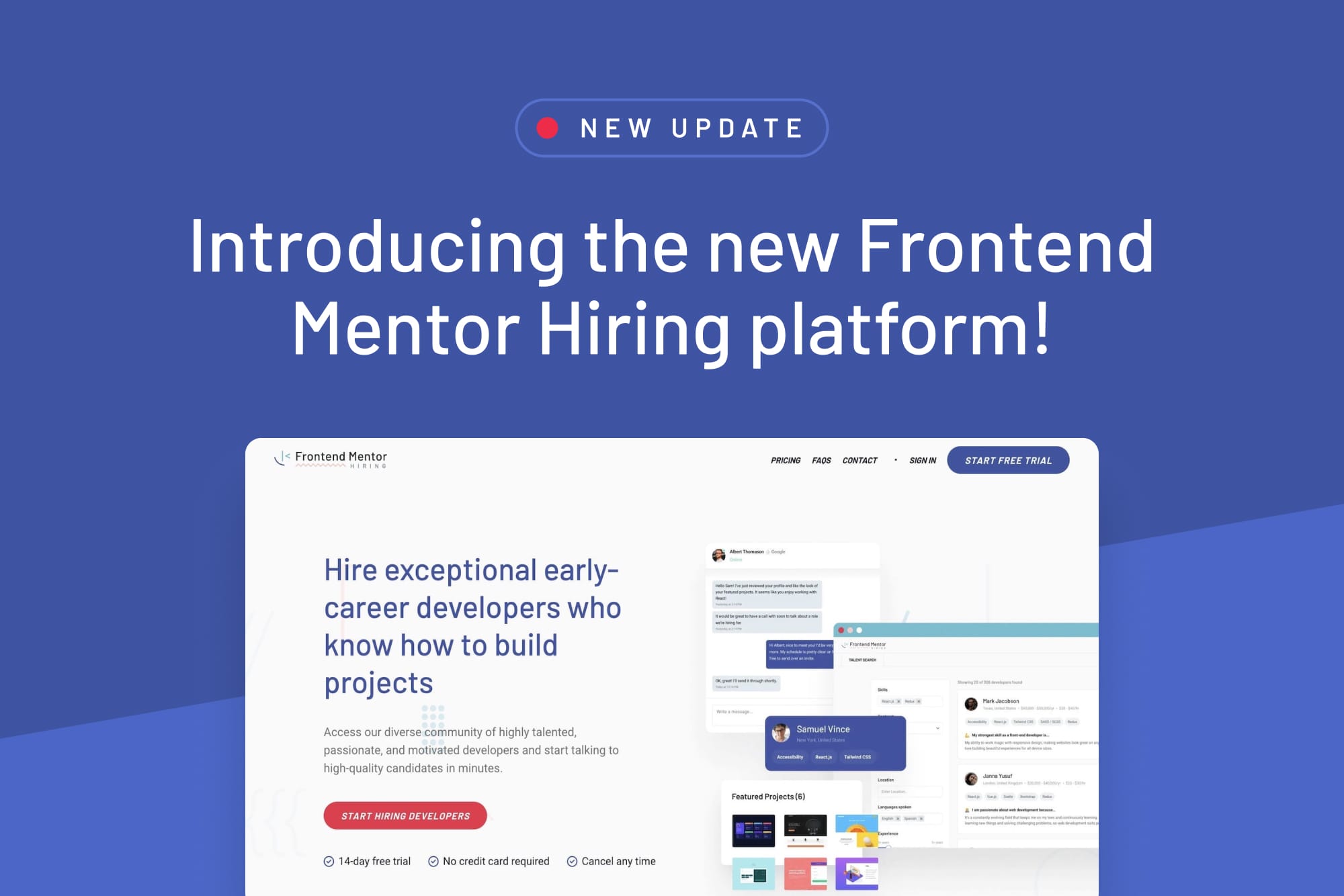 frontendmentor's tweet card.