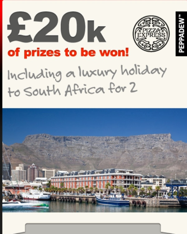 MUFCSparesHOME's tweet card. RT WIN a trip to South Africa + Daily prizes! RT & follow @PizzaExpress @Peppadew #PolloAdAstra to enter http://ow.ly/5w2DE