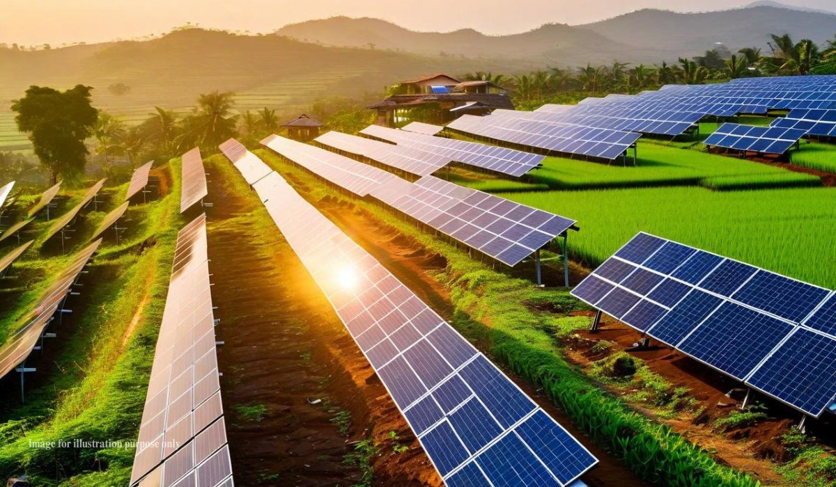 Biltrax_Media's tweet card. Ceigall India secures a 712 INR-Crore contract to develop 190 MW solar power plants across Maharashtra under MSKVY 2.0.