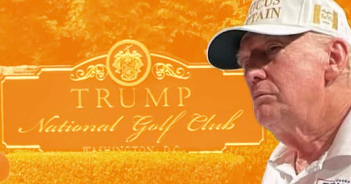 RonFilipkowski's tweet card. This marks his 82nd day at one of his golf clubs since returning to office per White House pool report