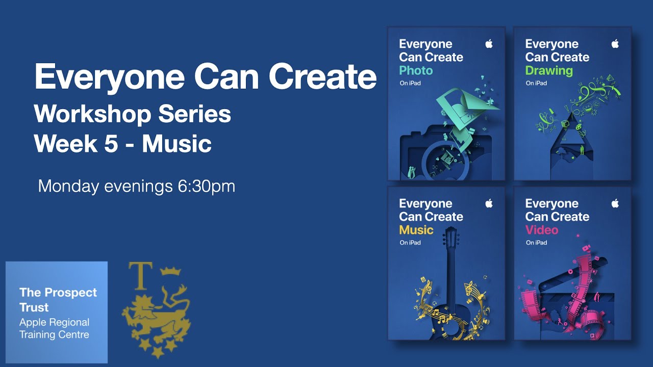 ProspectRTC's tweet card. RTC - Everyone Can Create - Session 5 - Music