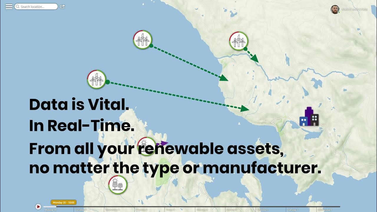 EnergyVue's tweet card. EnergyVue - Data solutions for sustainable energy.