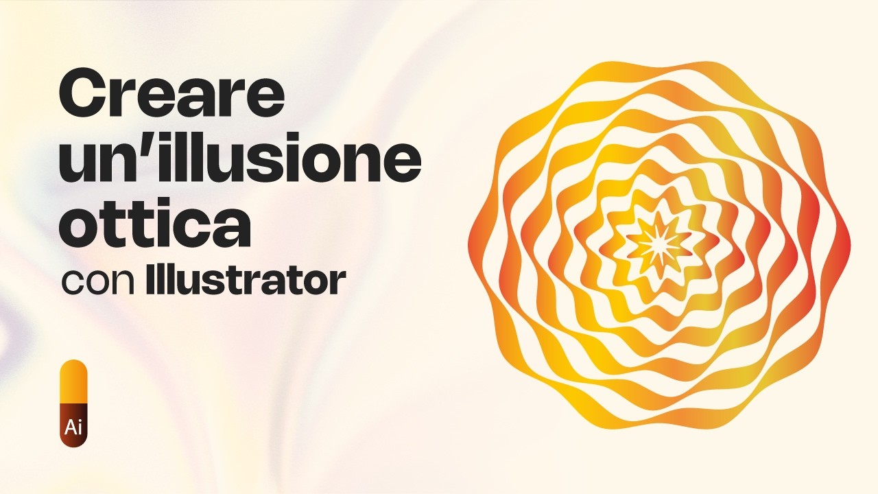 gioclear's tweet card. Come Creare un'Illusione Ottica a Spirale con Illustrator 🤯