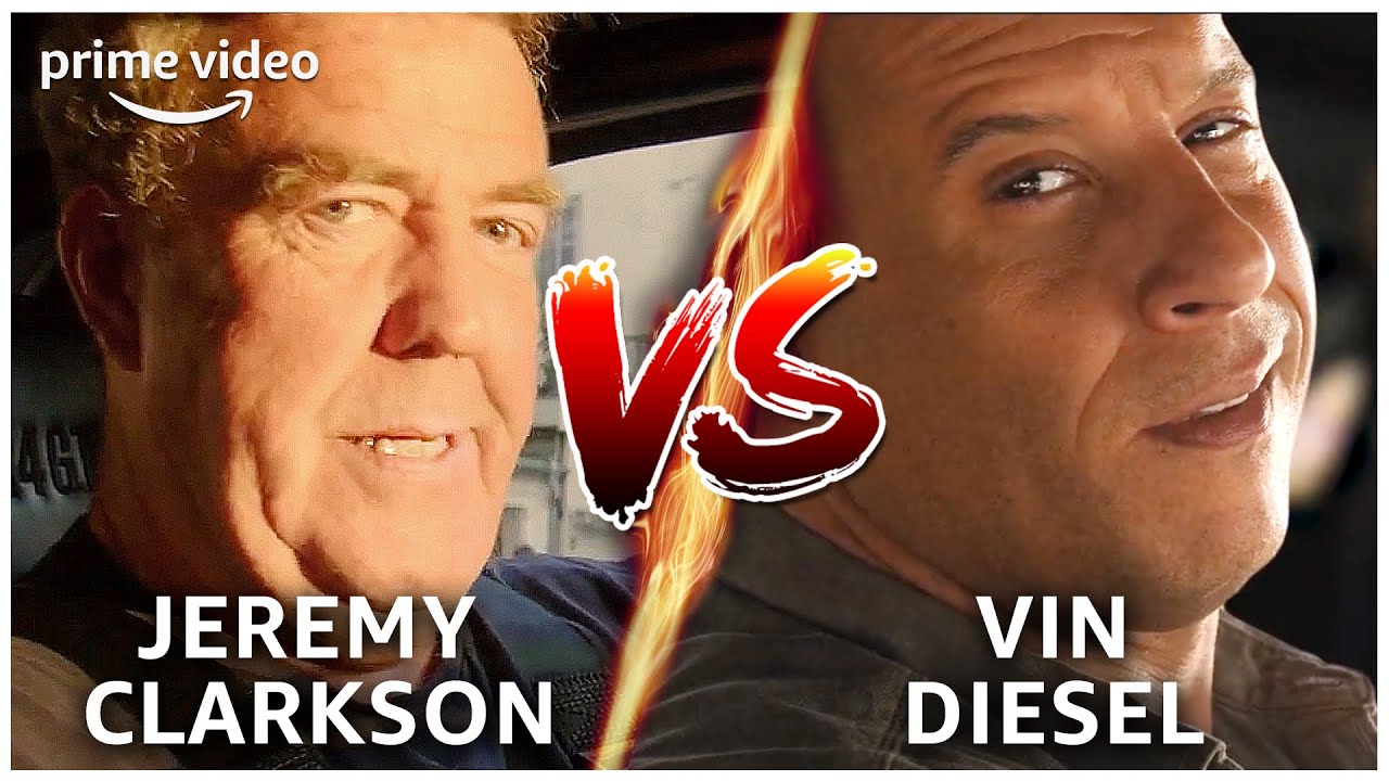 brettbash's tweet card. De ultieme race tussen Vin Diesel & Jeremy Clarkson | The Grand Tour...