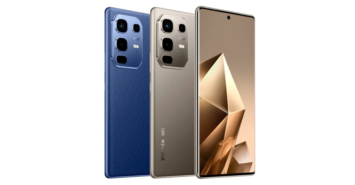 Adailton_Eu's tweet card. Infinix Note 50S 5G com tela AMOLED 144Hz, bateria 5200mAh, câmeras 64MP, processador Dimensity 7300, carregamento rápido 45W