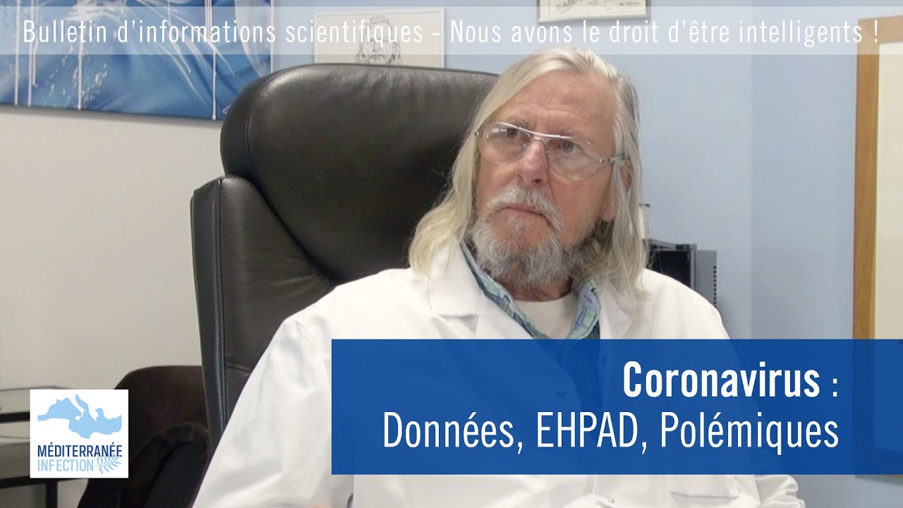 raoult_didier's tweet card. Coronavirus : données, EHPAD, polémiques