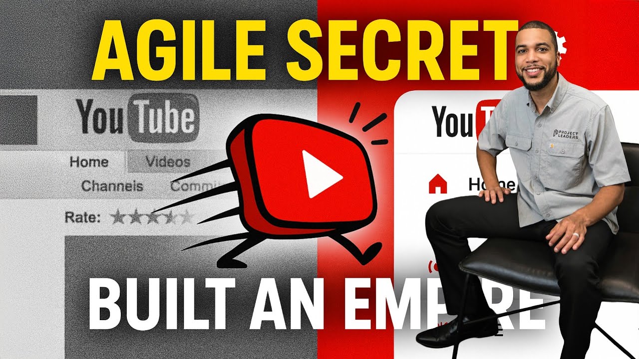 projectleaders_'s tweet card. YouTube's Agile Secret: How Adaptability Built an Empire