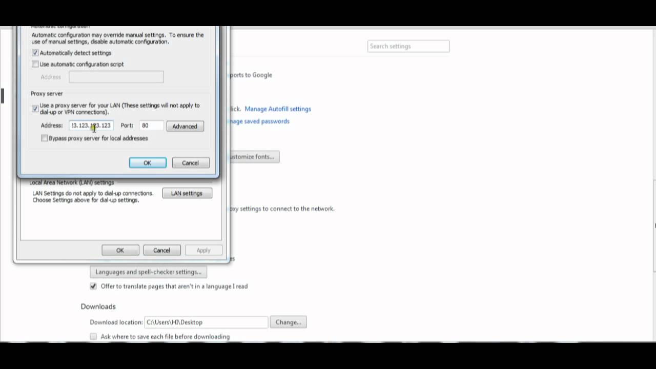 ProxySolutions's tweet card. How to use a proxy in the Chrome browser
