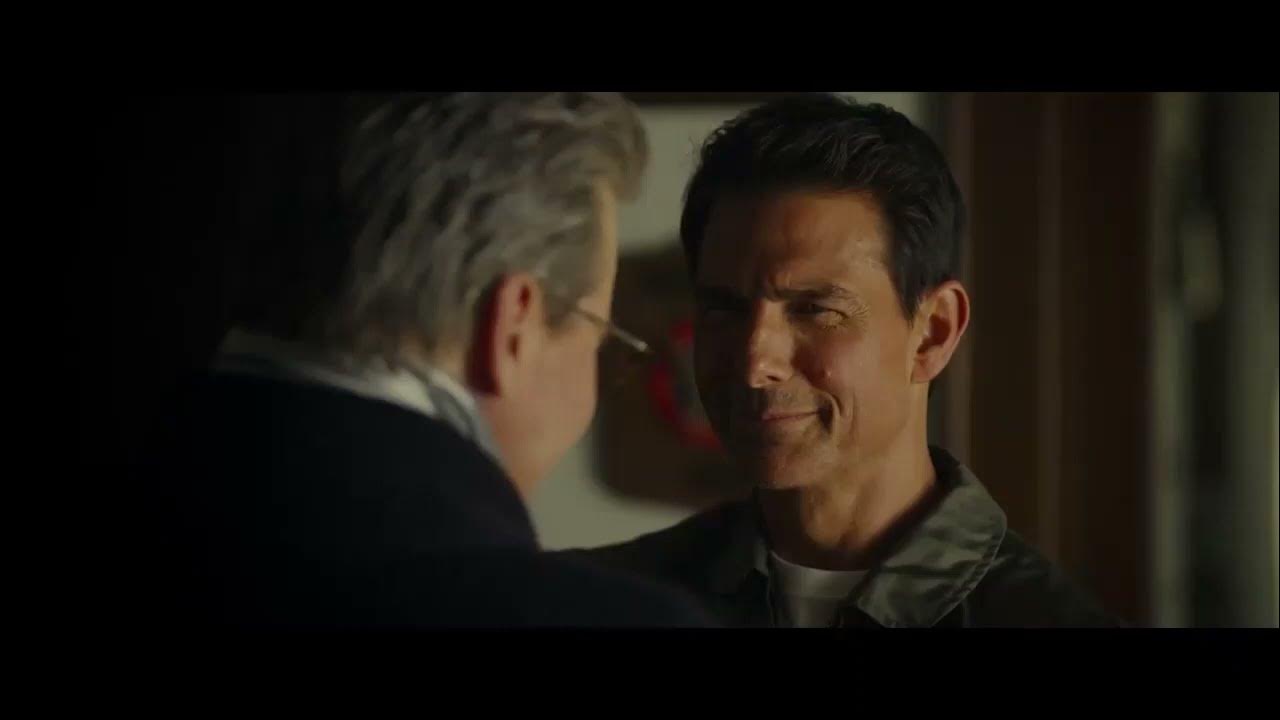 daksheshthacker's tweet card. Top Gun: Maverick - Iceman Scene (HD. Full Scene)
