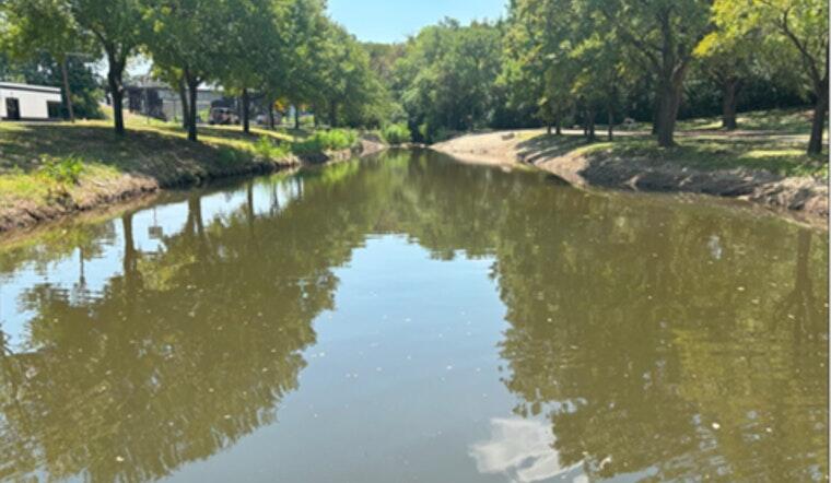 michaeldcrain's tweet card. The dredging project that has rejuvenated the ponds at Foster Park is now complete, with an official celebration in the works this Friday. District 3 Counc