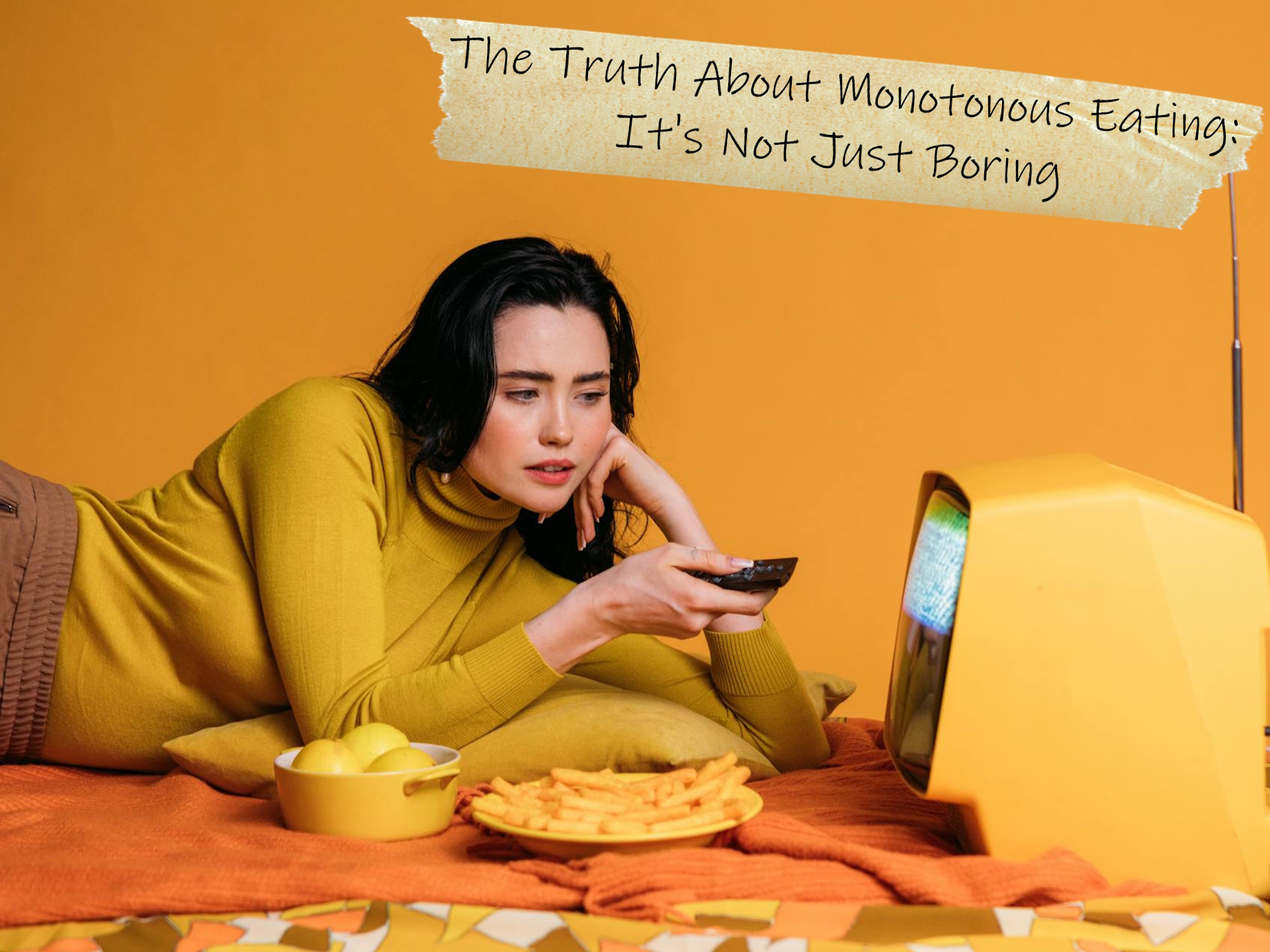 UnwantedLife_Me's tweet card. Monotonous eating is a habit that exists for many. While it can be boring to live with this eating habit, that's rarely an issue on its own