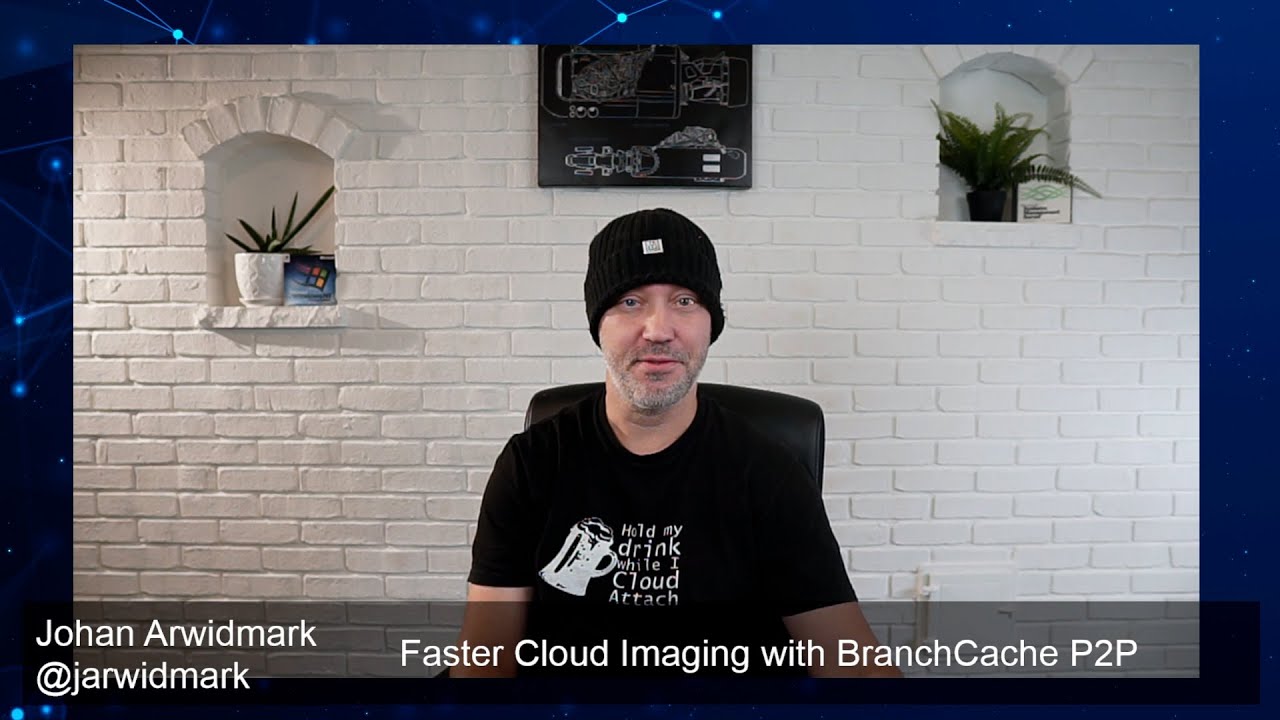 jarwidmark's tweet card. Faster Cloud Imaging with BranchCache P2P
