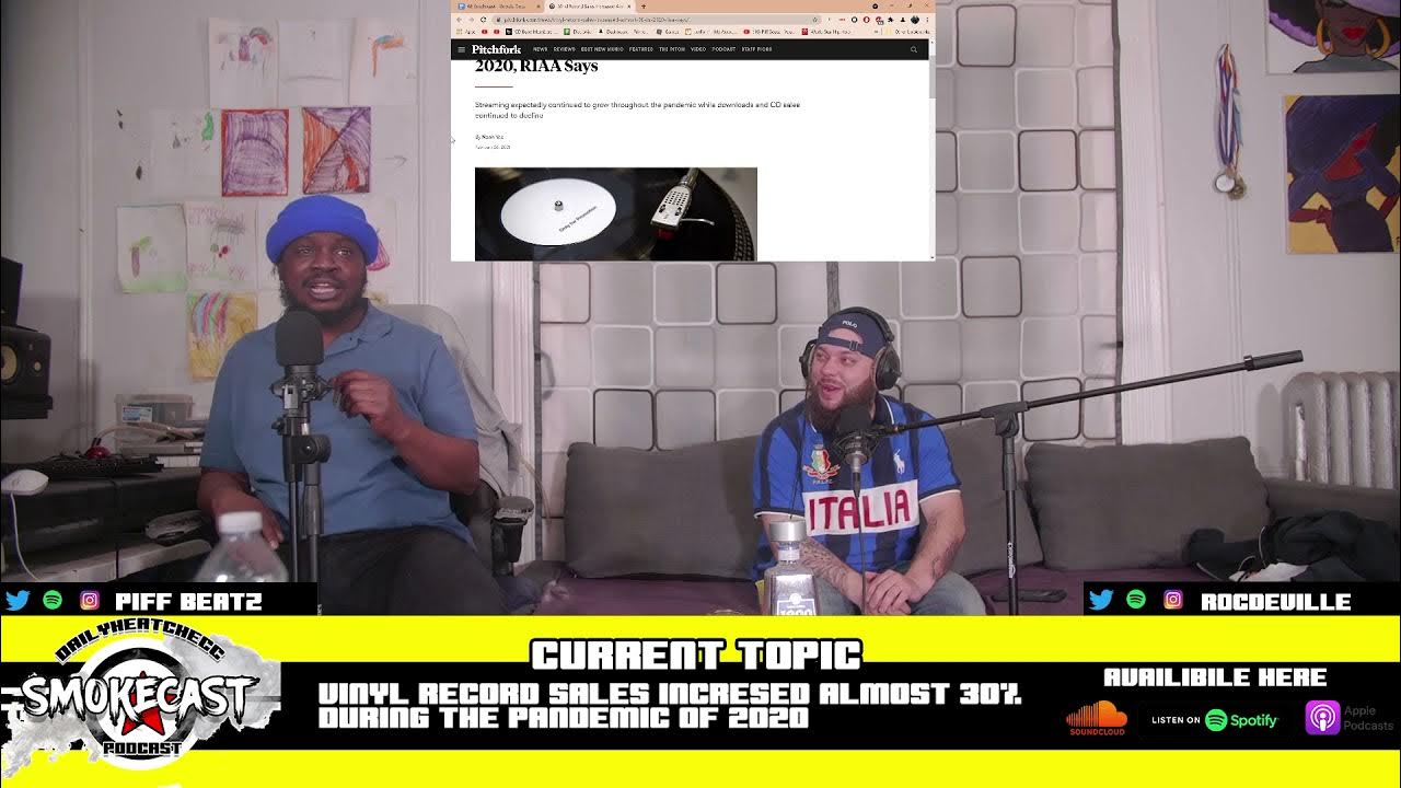 DailyHeatChecc's tweet card. Vinyl Record Sales Increase Over 30% During The Pandemic | DailyHea...