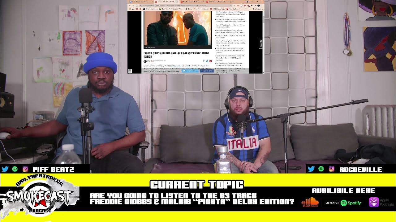 DailyHeatChecc's tweet card. Are You Going To Listen To The 83 Track Freddie Gibbs & Madlib Pinata...