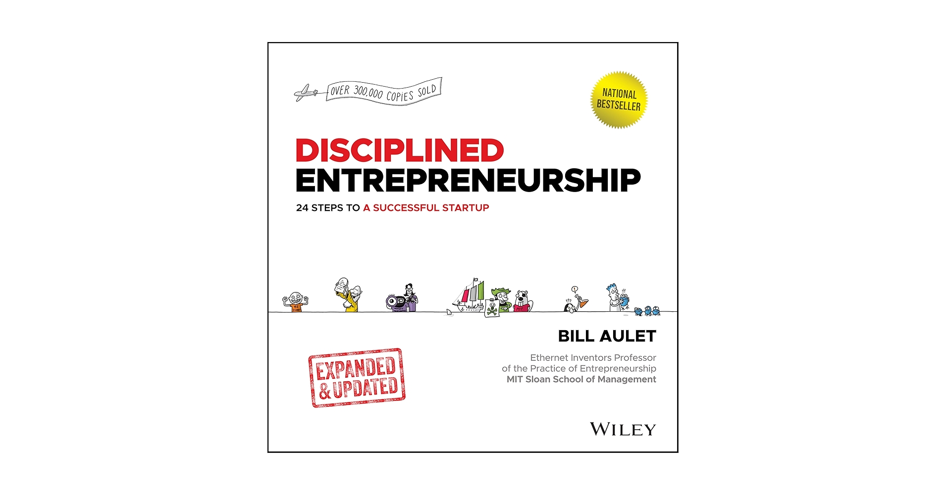 mcuadrai's tweet card. Disciplined Entrepreneurship: 24 Steps to a Successful Startup, Expanded & Updated