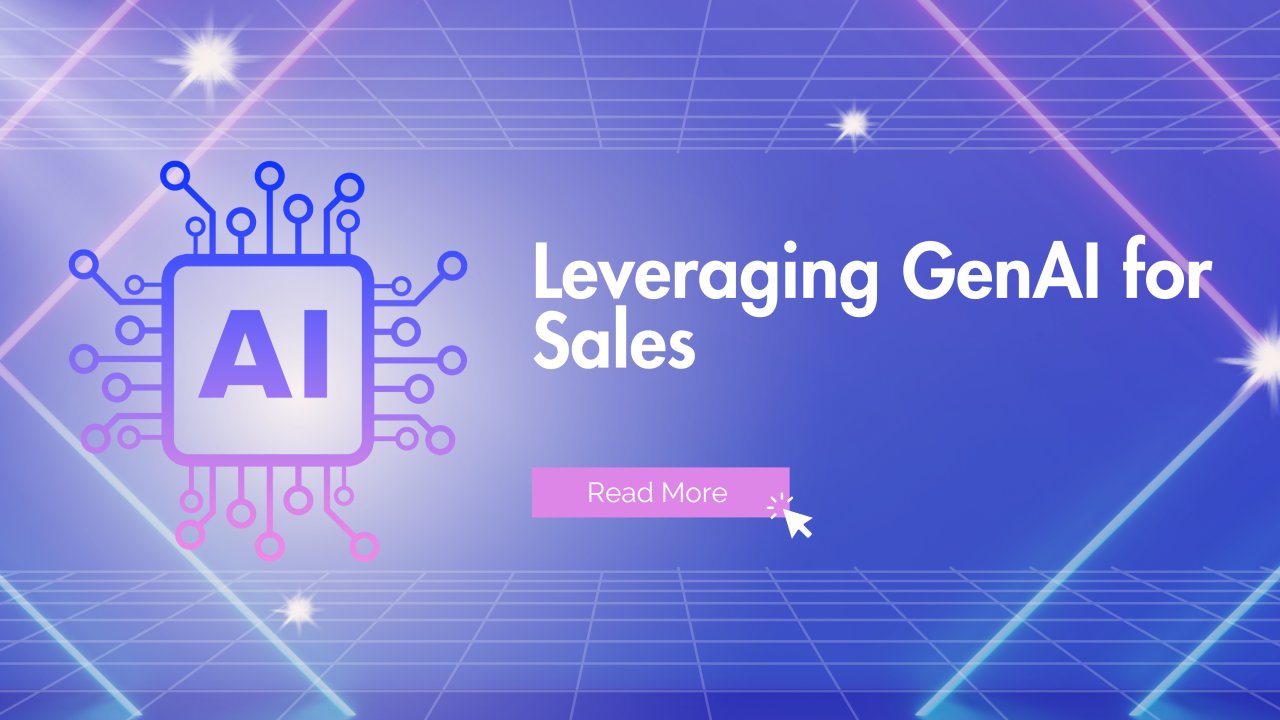 meshram_pankaj's tweet card. Have you noticed how AI is completely changing the sales game? It's pretty incredible. As GenAI gets smarter and more capable each day, sales teams that jump on GenAI technology are seeing real...