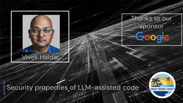 OWASPOC's tweet card. Zoom Link: https://us06web.zoom.us/j/81055443134?pwd=6H0ERSLLMMWiO9XRjyLqeOmhEEbRaa.1 **NOTE: The following will be in effect and mandatory for this meeting venue.** 1. *