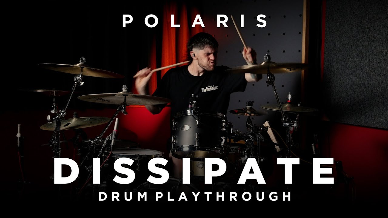 PolarisAus's tweet card. POLARIS - Dissipate [Drum Playthrough] - Daniel Furnari