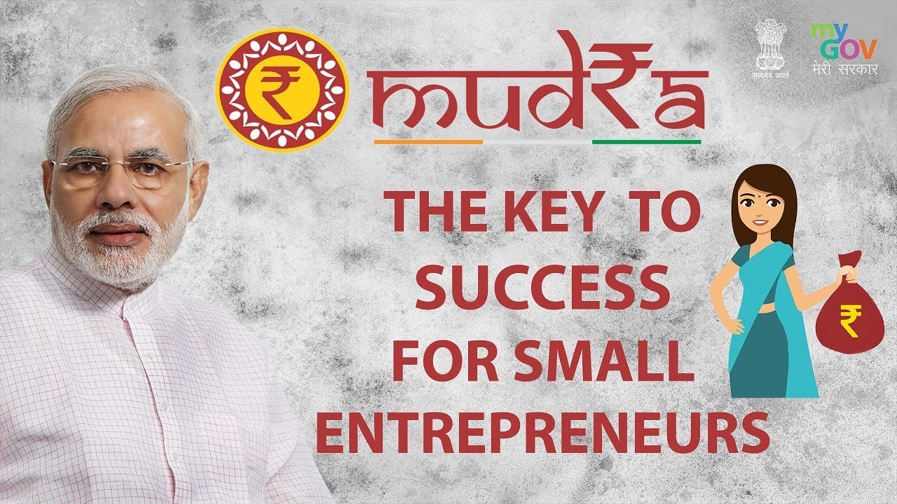 mygovindia's tweet card. MUDRA : The Key to Success for Small Entrepreneurs