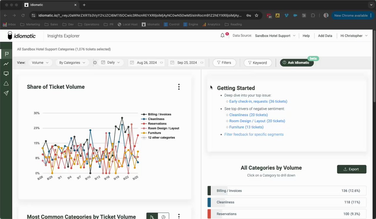 idiomatic_hq's tweet card. Introducing Ask Idiomatic Feature! 🚀