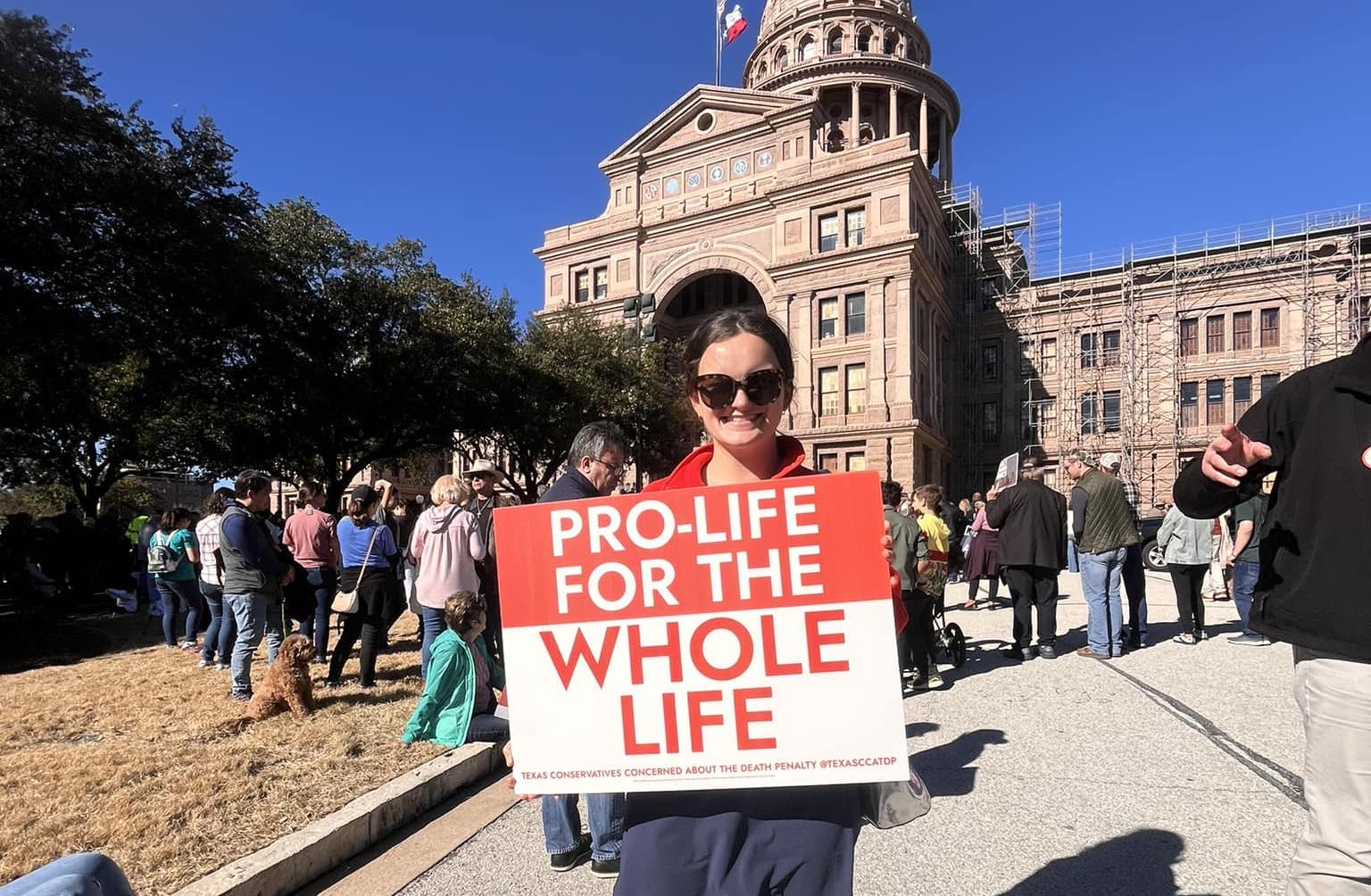 CCATDP's tweet card. Nan Tolson is the face of the conservative movement against capital punishment in Texas.