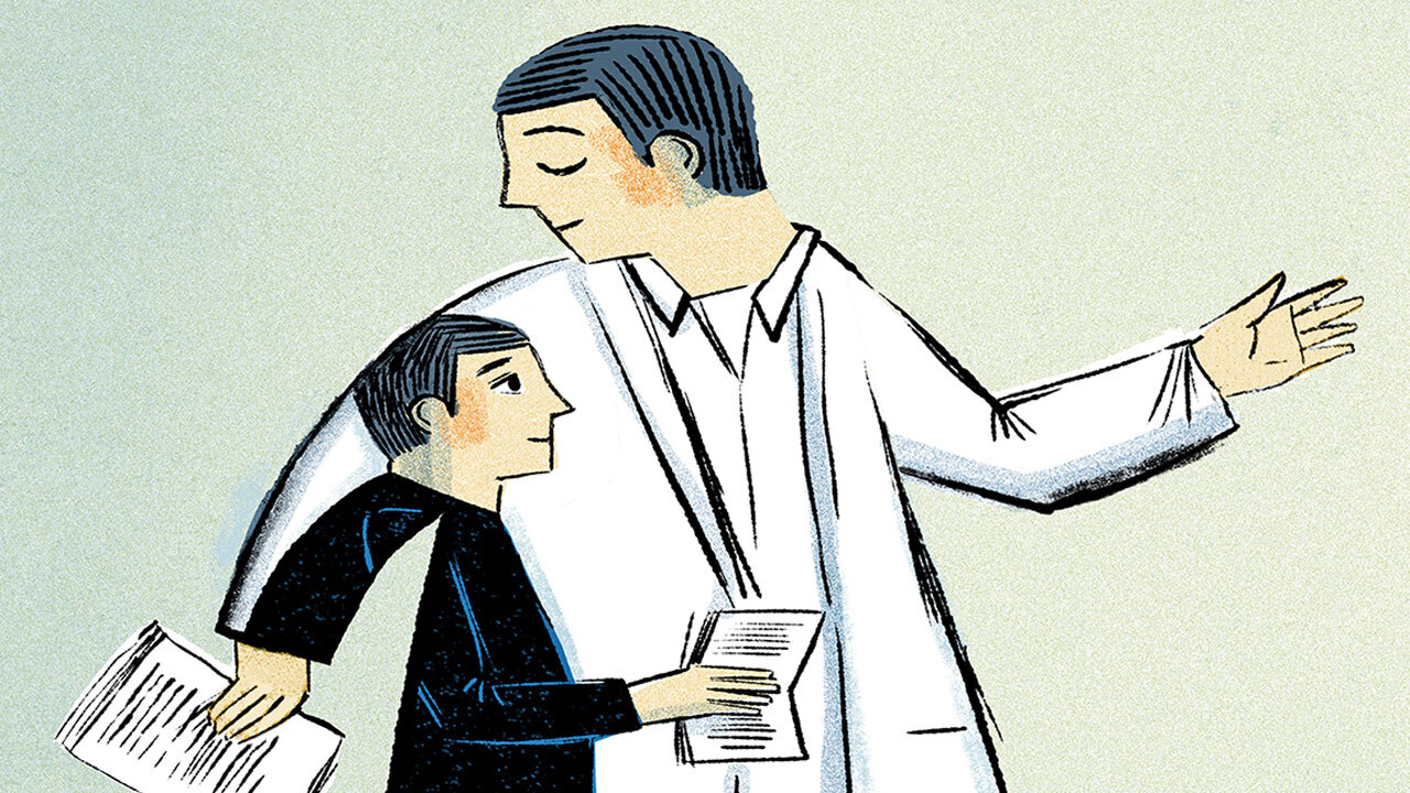 ScienceMagazine's tweet card. This Ph.D. student shares three tips for being a thoughtful, supportive mentor