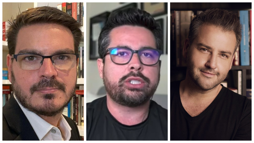 revistaoeste's tweet card. Rodrigo Constantino, Paulo Figueiredo e Fernando Conrado foram bloqueados nesta sexta-feira